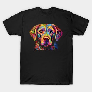 colorful Labrador retriever T-Shirt